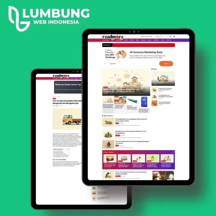Portal berita, proyek website portal berita