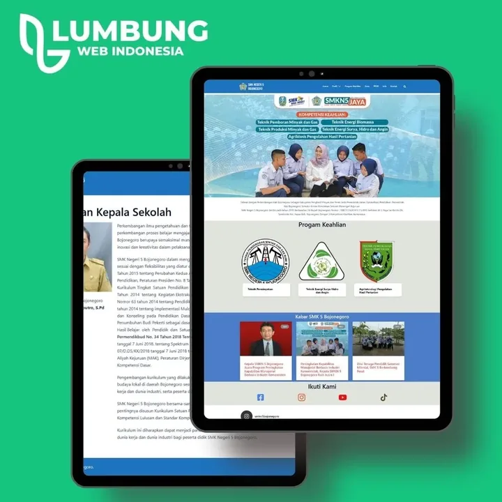 Website Sekolah, proyek website sekolah